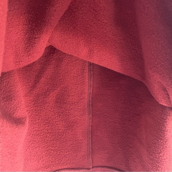 Athleta 24/7 Funnel Turtle Neck Oversized Sweatshirt Maple Red Size Small - Picture 8 of 10